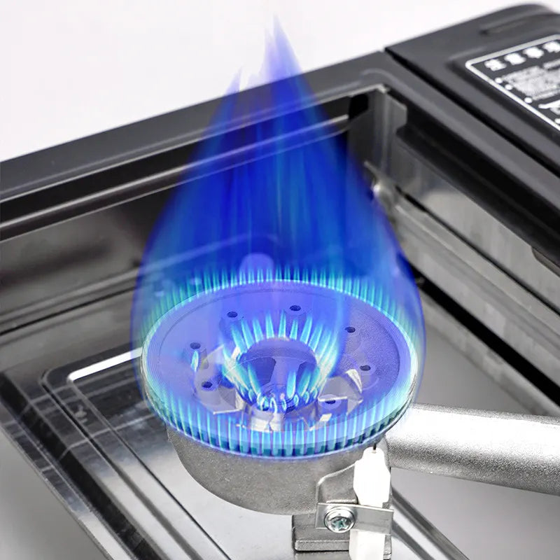 Premium gas stove, camping stove for outdoor use without cartridges