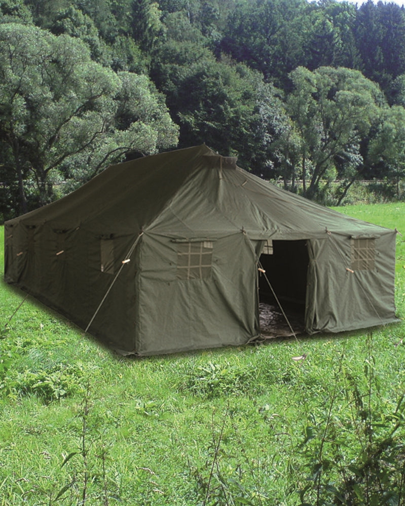 Military shop canvas tents