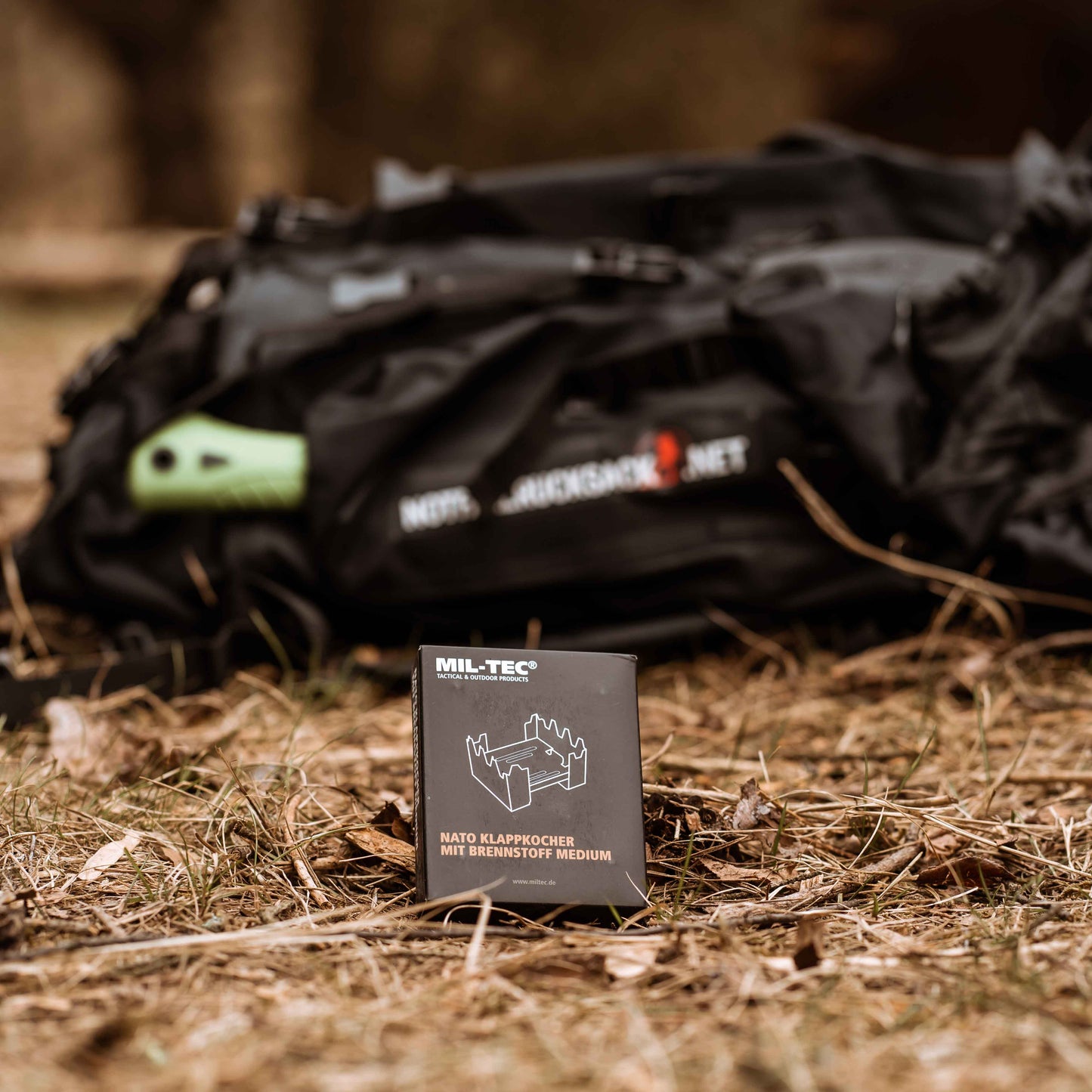 Emergency stove Esbit with fuel tablets - small & robust - folding stove