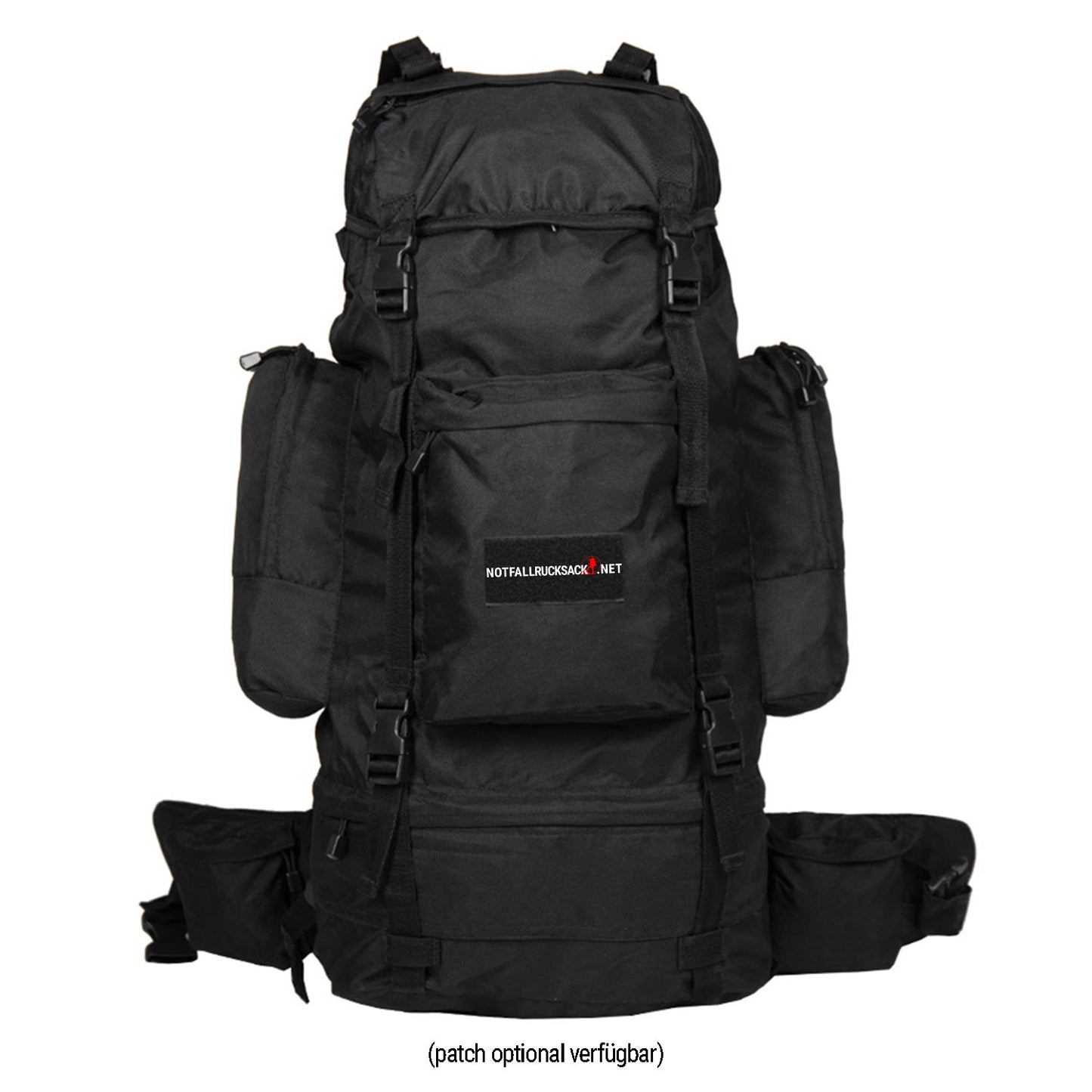 Emergency Backpack Premium - Complete Survival Kit with Solar Radio