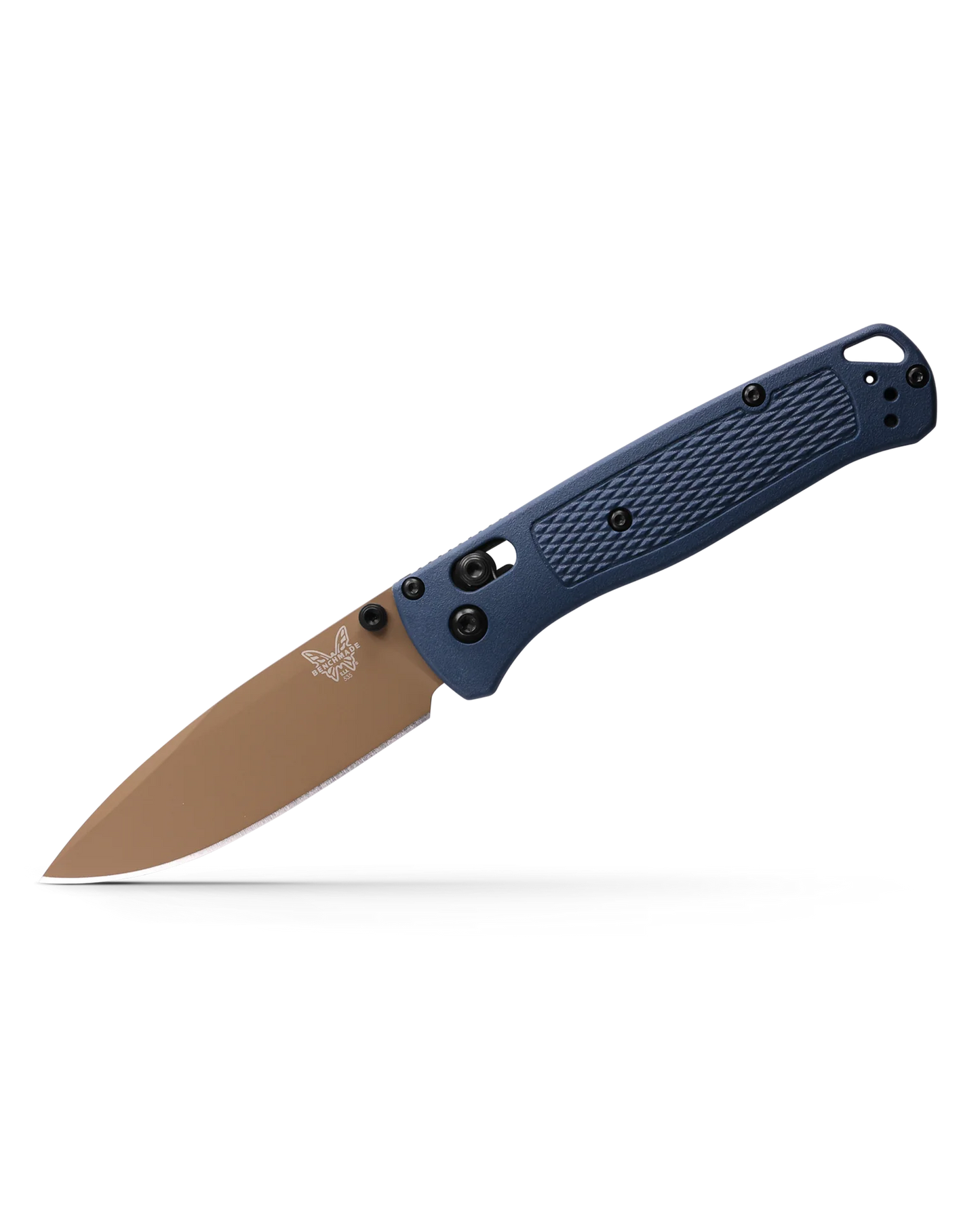 Benchmade 535FE-05 BUGOUT, Crater Blue Grivory, Axis EDC pocket knife