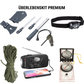 Emergency Backpack Premium Extended (double food ration) - Complete survival kit with solar radio