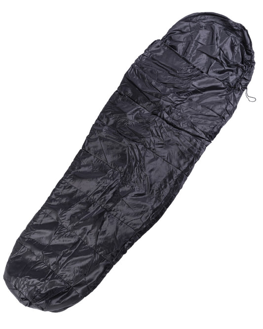 Commando sleeping bag in black