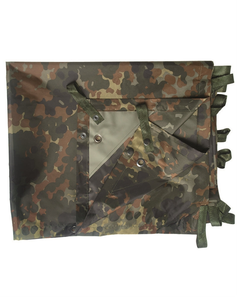 Tarp (multipurpose) "Basha" in camouflage