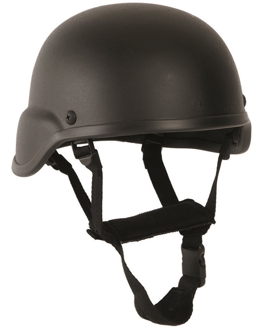 US combat helmet black
