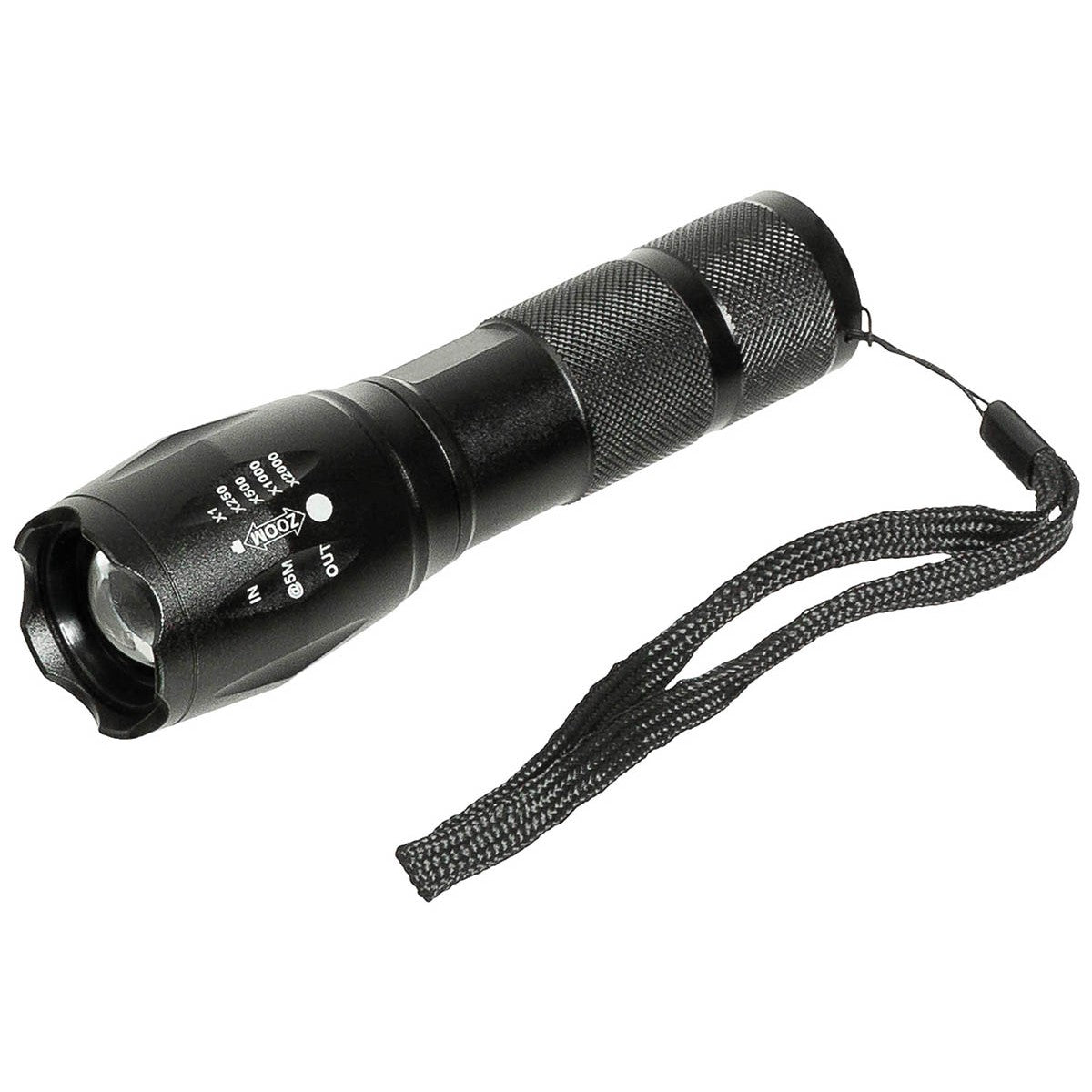 Flashlight, LED, "Deluxa Military Torch"