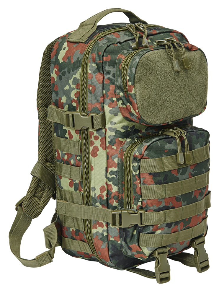 Backpack Molle US combat backpack Flecktarn Tactical Cooper PATCH medium