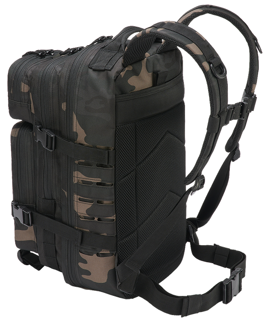 Backpack Molle US Combat Backpack Dark Camo Tactical Lasercut PATCH medium