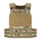 Plate carrier SK4 incl. 2 plates complete set from a bulletproof vest 2 plate carrier incl. 2x steel plates (Level 4)