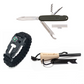 Outdoor Gift Set: Fire Steel, Folding Knife & Emergency Bracelet Men's Day Father's Day Gift