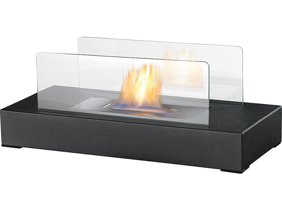 Table fireplace/ table stove - glass fireplace