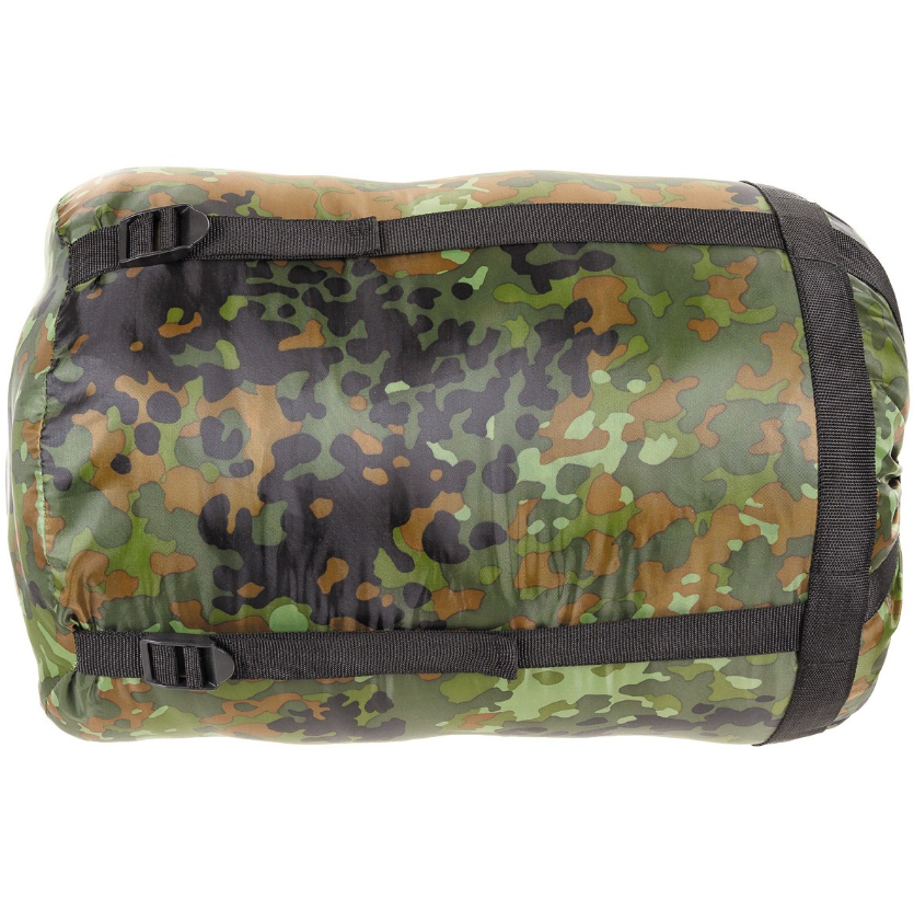 Sleeping bag - flecktarn/camouflage - mummy sleeping bag
